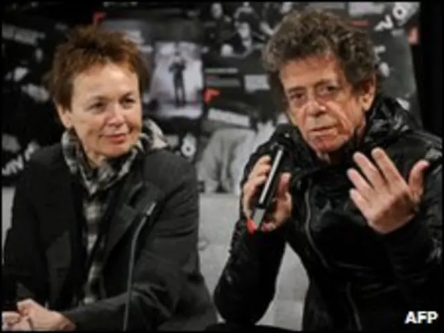 Lou Reed dan Laurie Anderson