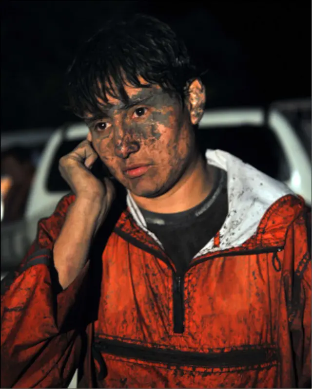 Camarógrafo rescatado