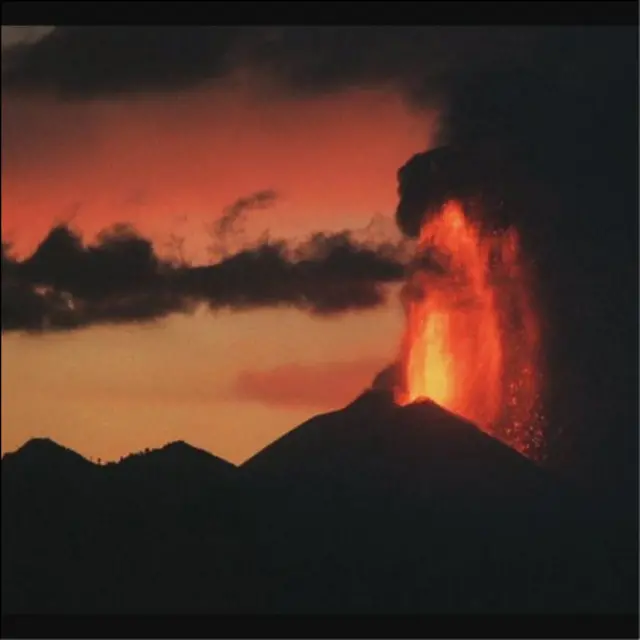 Imagen de archivo de una erupción del Pacaya en el año 2000.