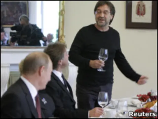 Владимир Путин и Юрий Шевчук