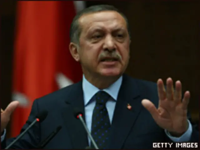Primer ministro Turco Recep Erdoyan 