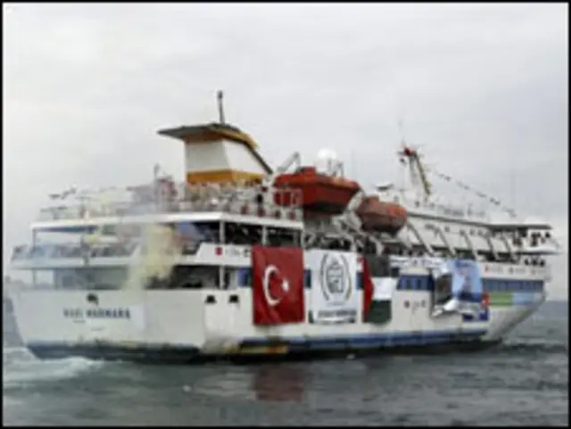 Судно из "Флотилии свободы"