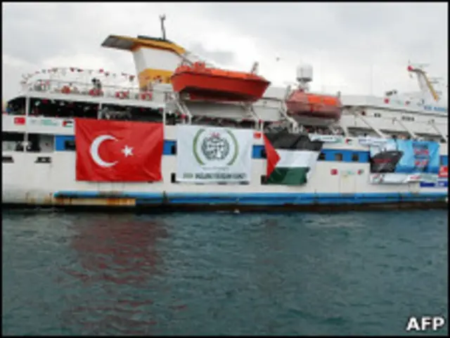 Sembilan aktivis di kapal Mavi Marmara tewas dalam penyerbuan itu
