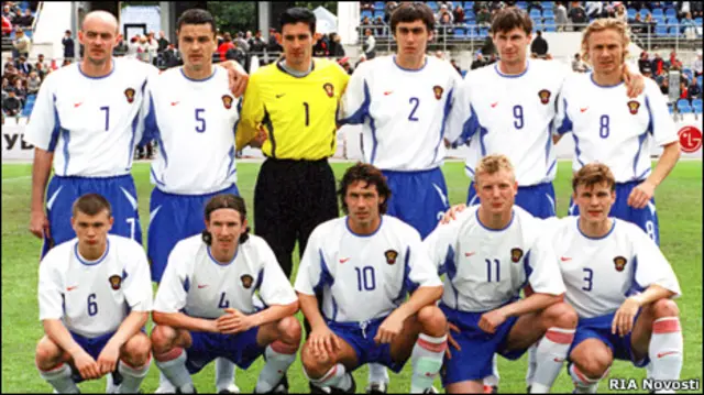 Сборная России, 2002 год