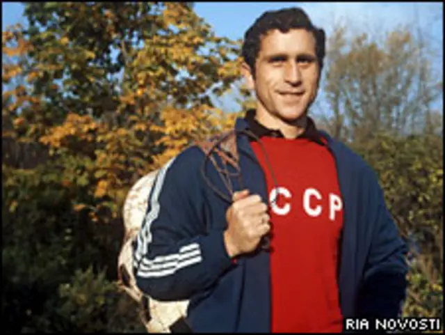 Вратарь сборной СССР Анзор Кавазашвили