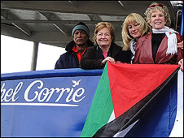 Penumpang kapal Rachel Corrie