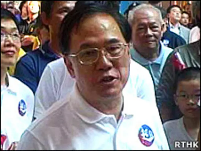 香港行政长官曾荫权（香港电台图片6/6/2010）