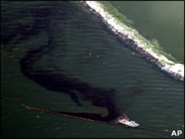 التسرب النفطي في خليج المكسيك