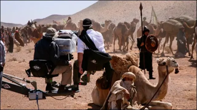 مشاهد من تصوير فيلم ابن بطوطة