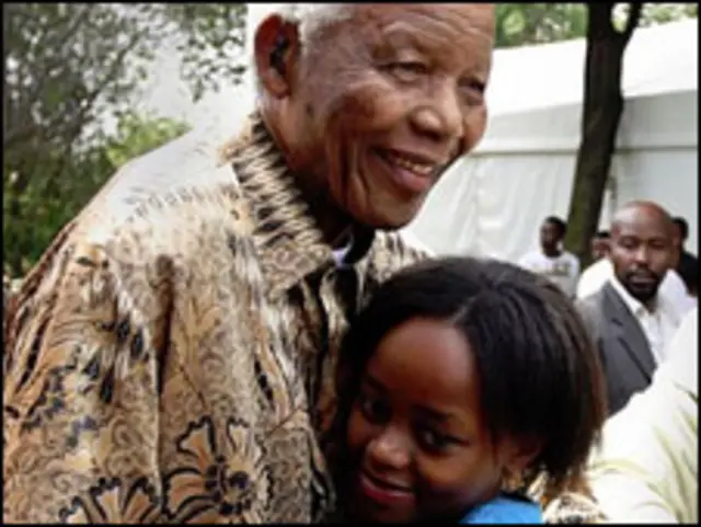 Nelson e Zenani Mandela