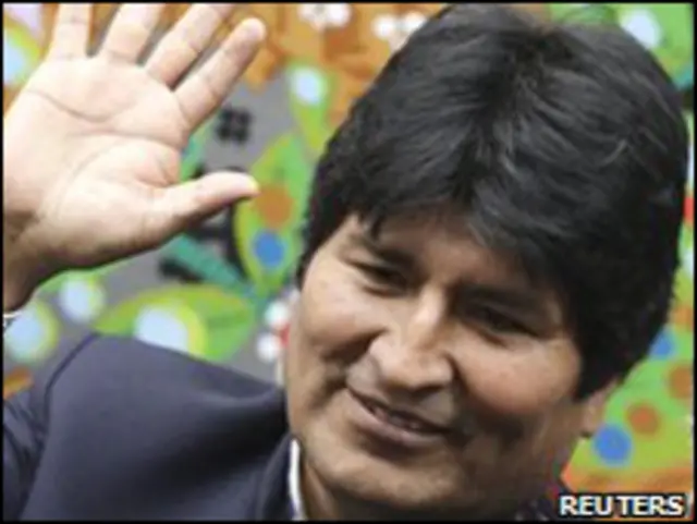 玻利维亚现任总统莫拉莱斯