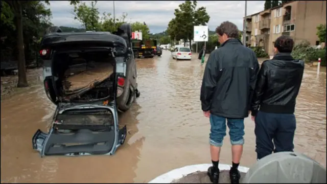 Badai Xynthia melanda Prancis, Spanyol, dan Portugal pada Februari 2010 lalu.