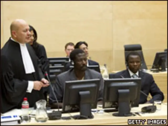 المُشتبه فيهما وهما عبد الله أبكر نورين وصالح موسى جاموس الملقبان بباندا وجربو 