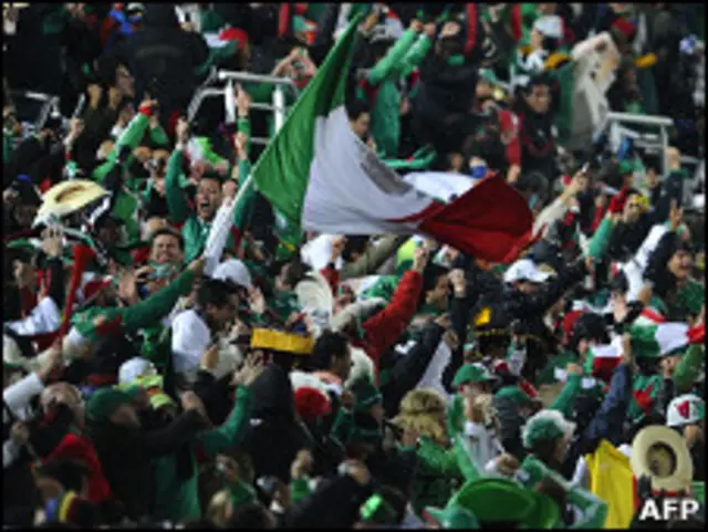 مشجعو المكسيك