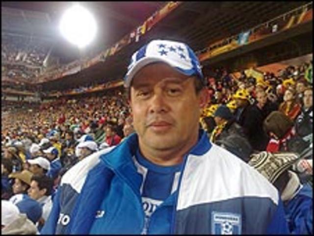 Héctor Zelaya, ex delantero de la selección de Honduras.