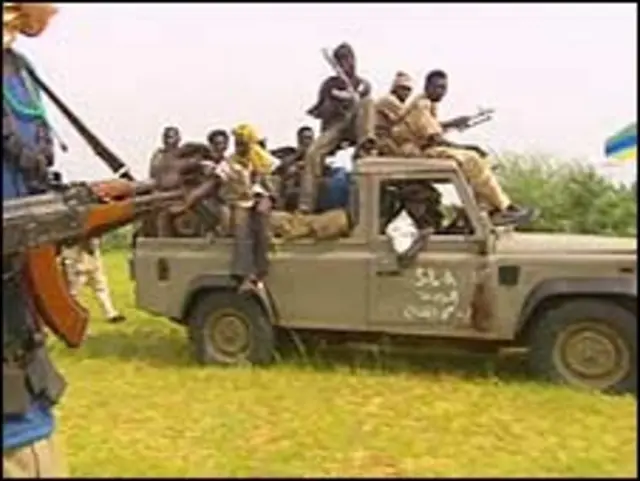 أسلحة ومسلحون في دارفور