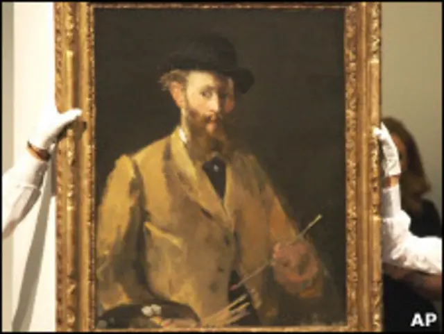 автопортрет Эдуарда Мане