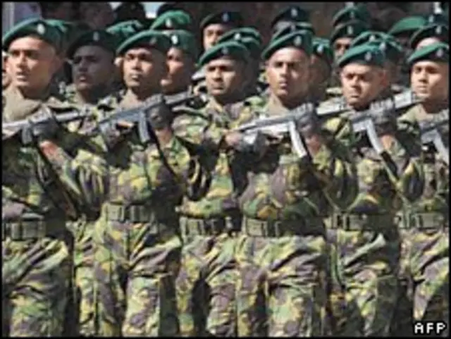 Army in Sri Lanka