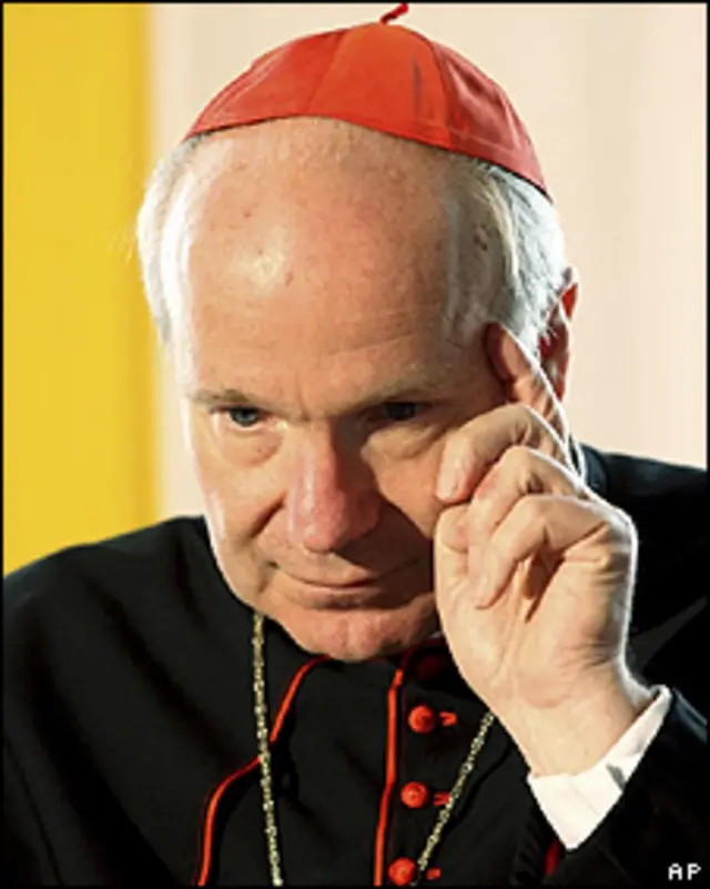 O cardeal austríaco Christoph Schoenborn