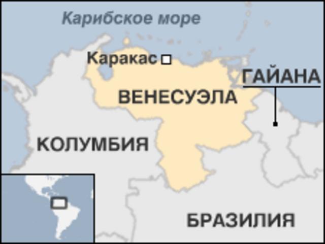 Венесуэла где находится