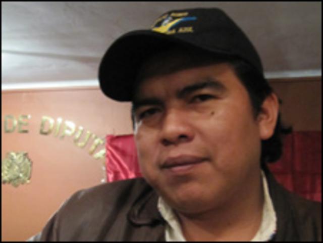 Pedro Nuni, diputado de indígenas del Oriente de Bolivia