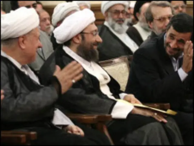 هاشمی رفسنجانی و محمود احمدی نژاد