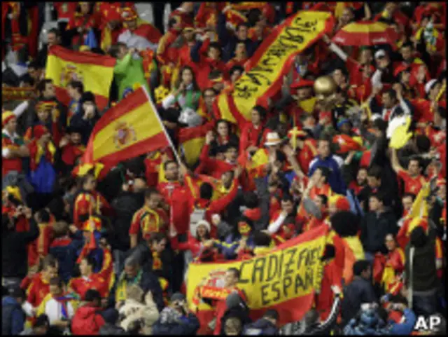 جماهير اسبانية