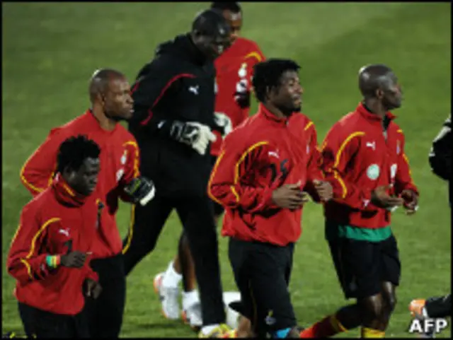 تدريبات غانا