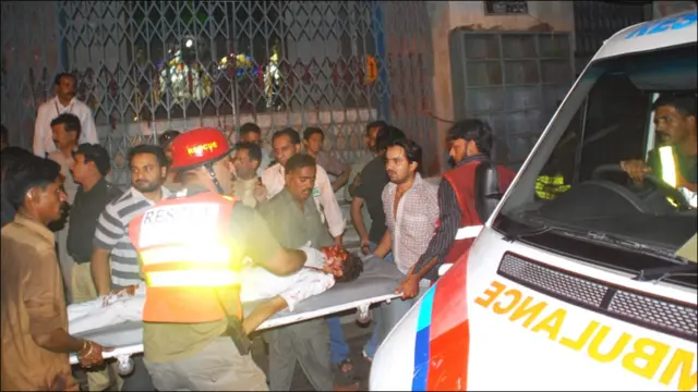 دھماکے کے بعد