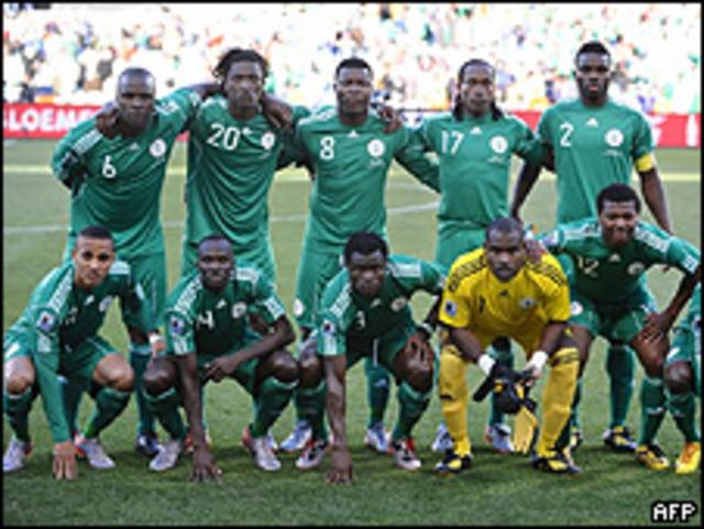 Time da Nigéria na Copa do Mundo
