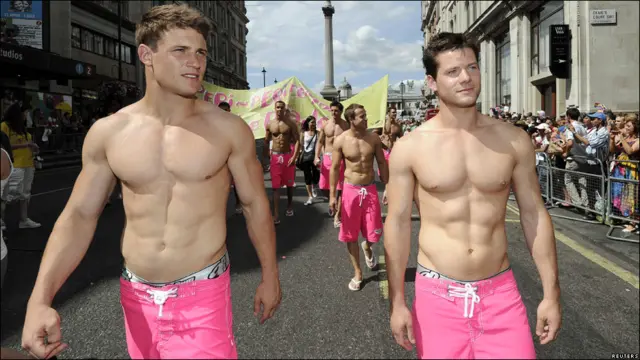 Гей-парад в Лондоне