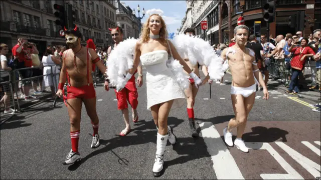 Гей-парад в Лондоне