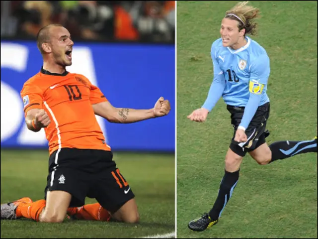 دييجو فورلان(يمين) وويسلي شنايدر