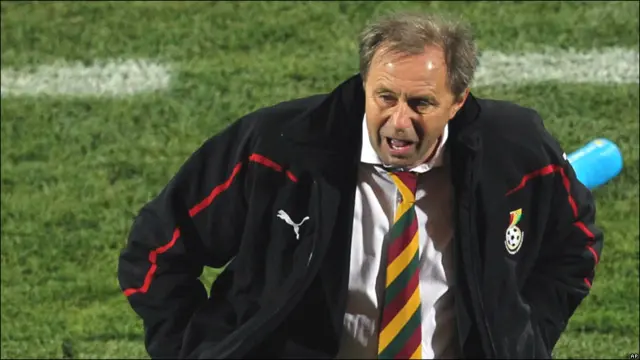 Милован Раевац, тренер сборной Ганы