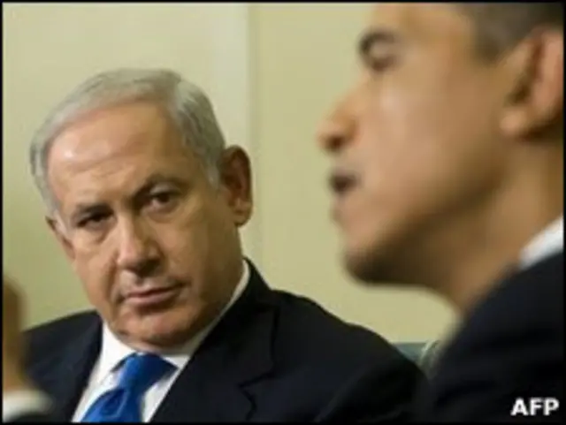 Benjamin Netanyahu dan Barack Obama