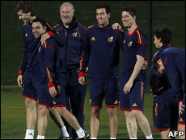 تدريبات اسبانيا