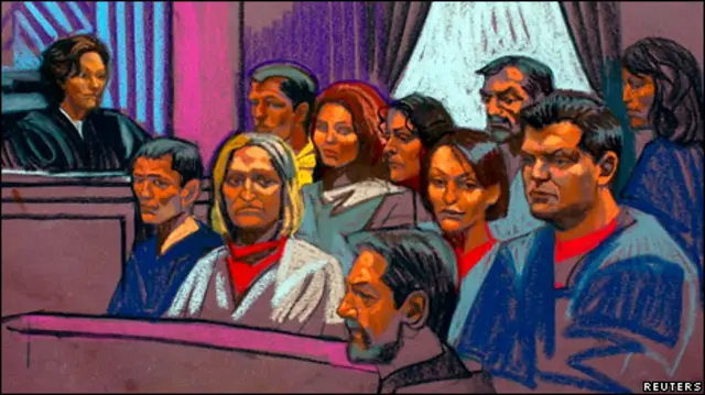 Во время суда в Нью-Йорке