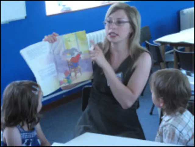 Учитель с ученицами