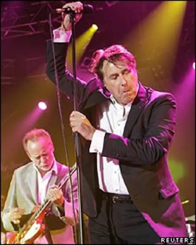 Bryan Ferry y Phil Manzanera