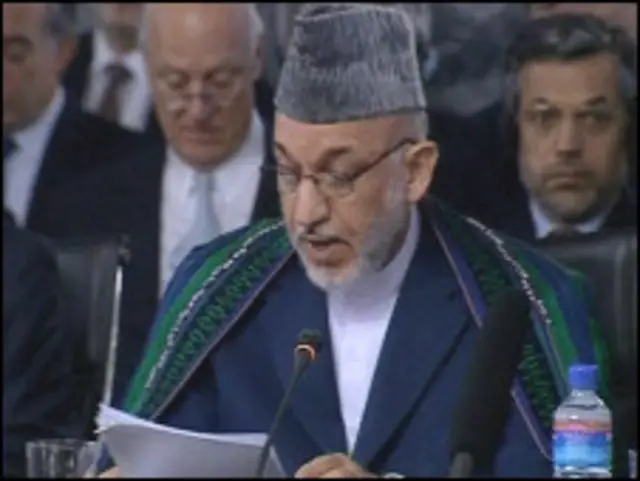 Presiden Hamid Karzai