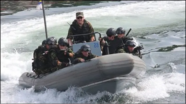 Українські спецпризначенці на навчаннях