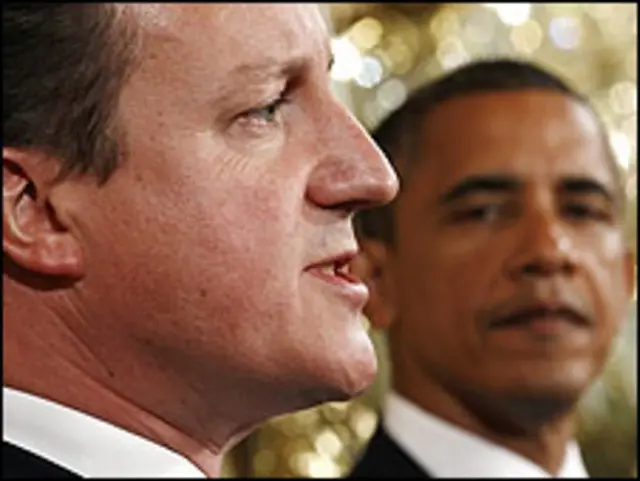 ڈیوڈ کیمرون نے منگل کو تین گھنٹے تک وائٹ ہاؤس میں صدر براک اوباما سے تفصیلی بات چیت کی جس میں افغانستان پر بھی تبادلۂ خیال کیا گیا