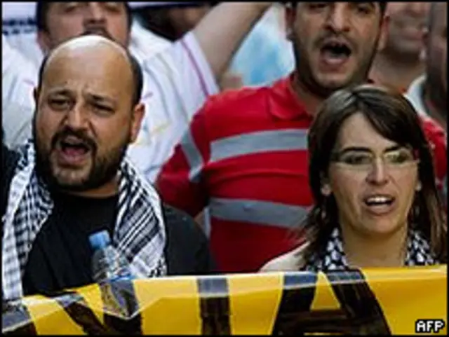 Aktivis pro-Palestina Spanyol