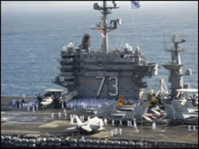 Kapal induk the USS George Washington