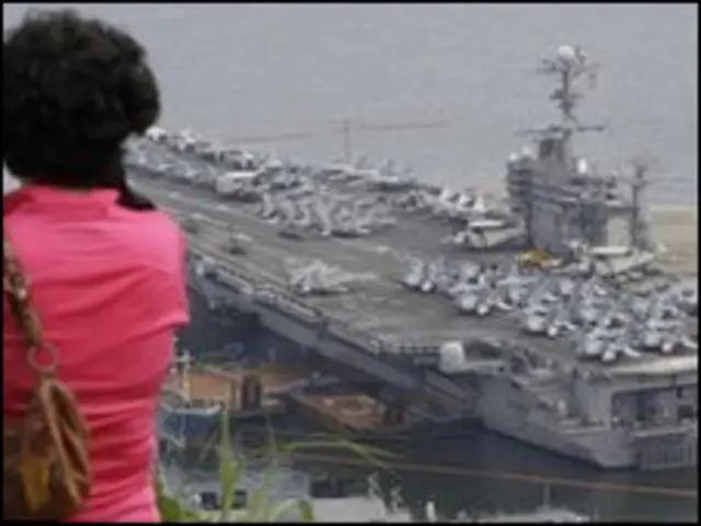 Kapal induk Amerika, the USS George Washington