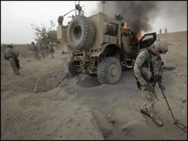 امریکايي پوځيان په افغانستان کې