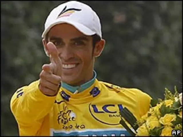 Alberto Contador gana el Tour de France