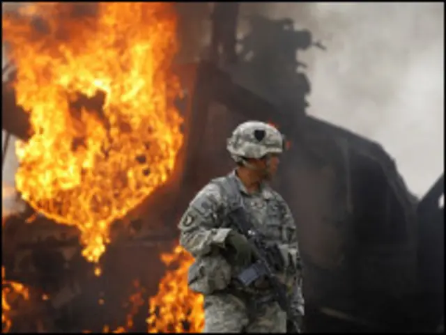 افغانستان میں امریکی فوجی(فائل فوٹو)