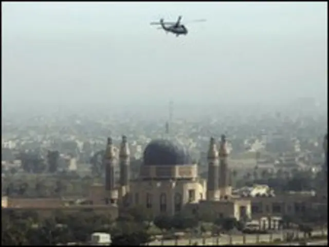 Helikopter Amerika di Irak