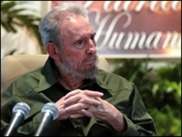 Fidel Castro, expresidente de Cuba. 